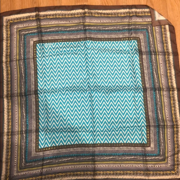 Missoni 100% silk scarf Made in Italy